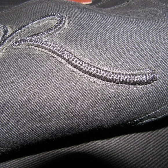 ROCAWEAR Baggy Fit Button Closure Black Jeans Size 34 - Picture 10 of 11